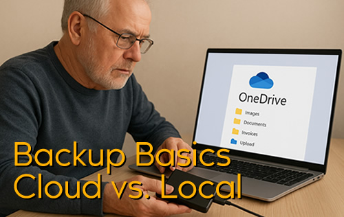 Backup Basics Cloud vs. Local
